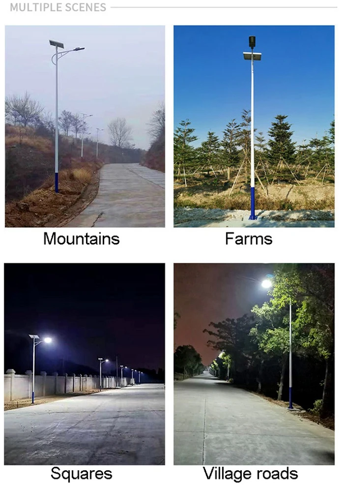 Solar Powered Street Light With Motion Sensor china