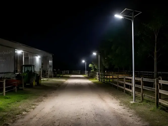 Farms & Agricultural Areas of solar street light-Yahua lighting.webp