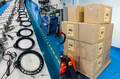 50 NLO High Bay svjetala s mogućnošću zatamnjivanja isporučeno je u Sjedinjen...