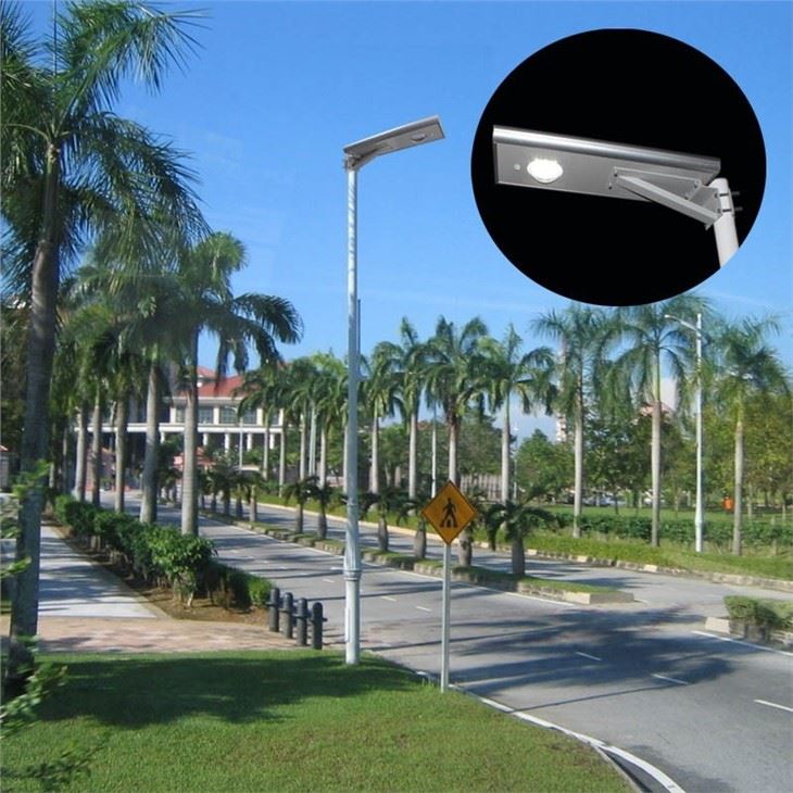 Outdoor 60 Watt All In One Led Solar Street Light