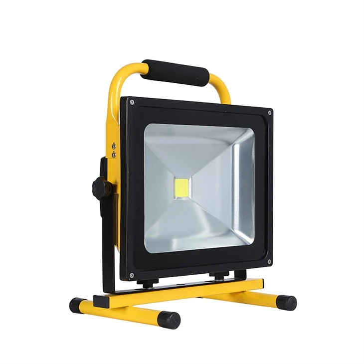 Portable Emergency Rechargeable Led Flood Light 50W