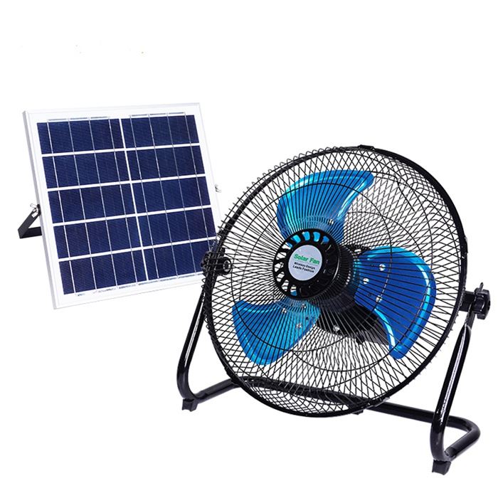 Prijenosni solarni ventilator za kampiranje
